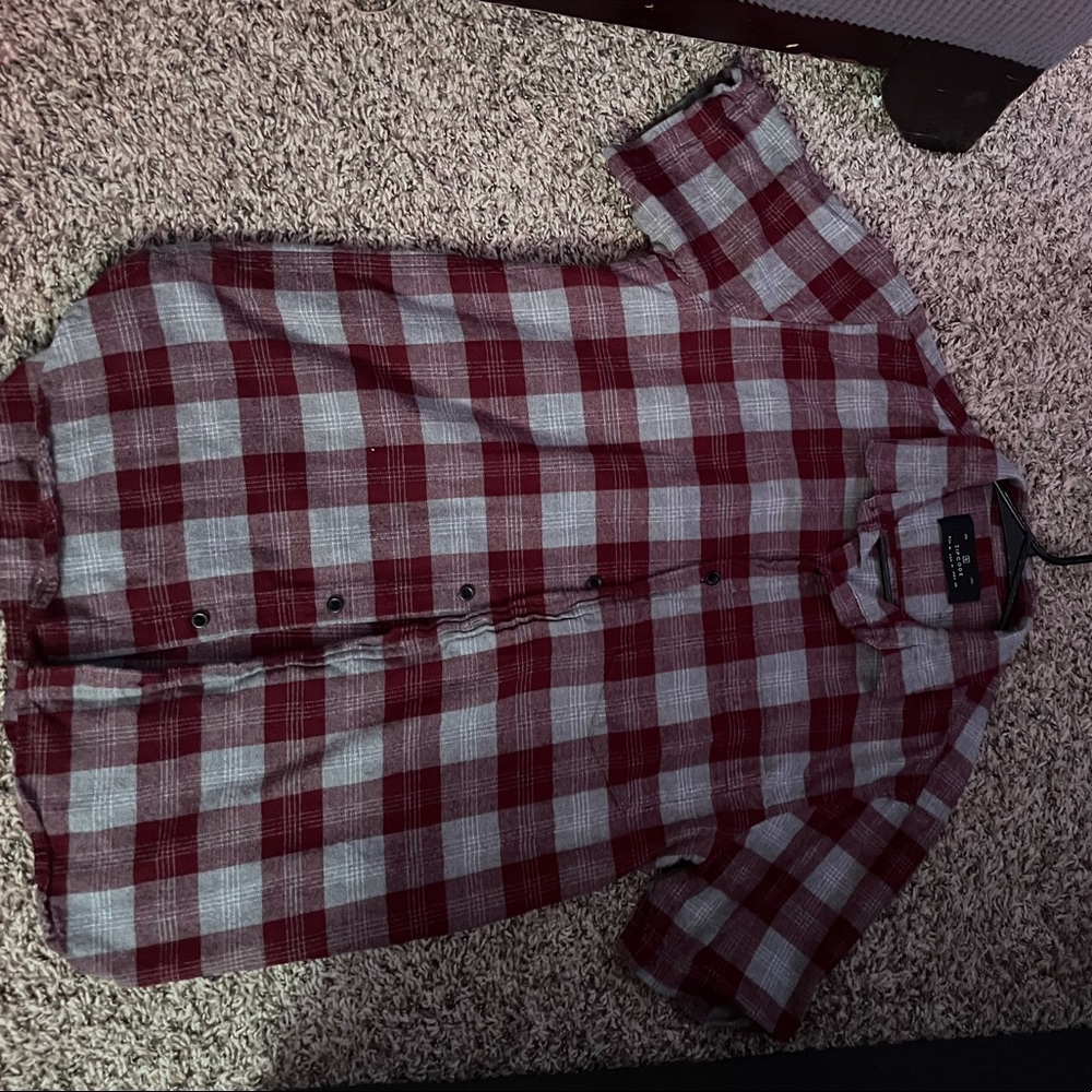 short sleeve flannel